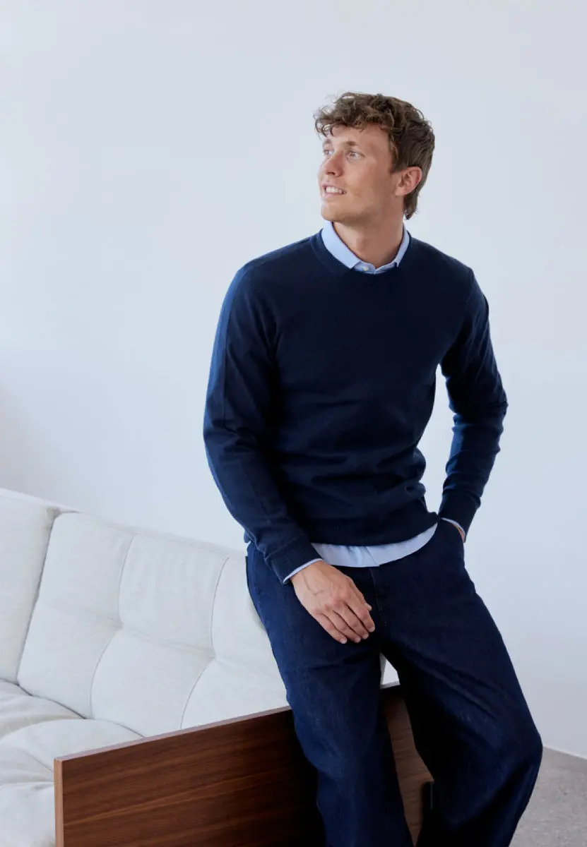 HERITAGE MERINO CASHMERE SWEATER - Image 4