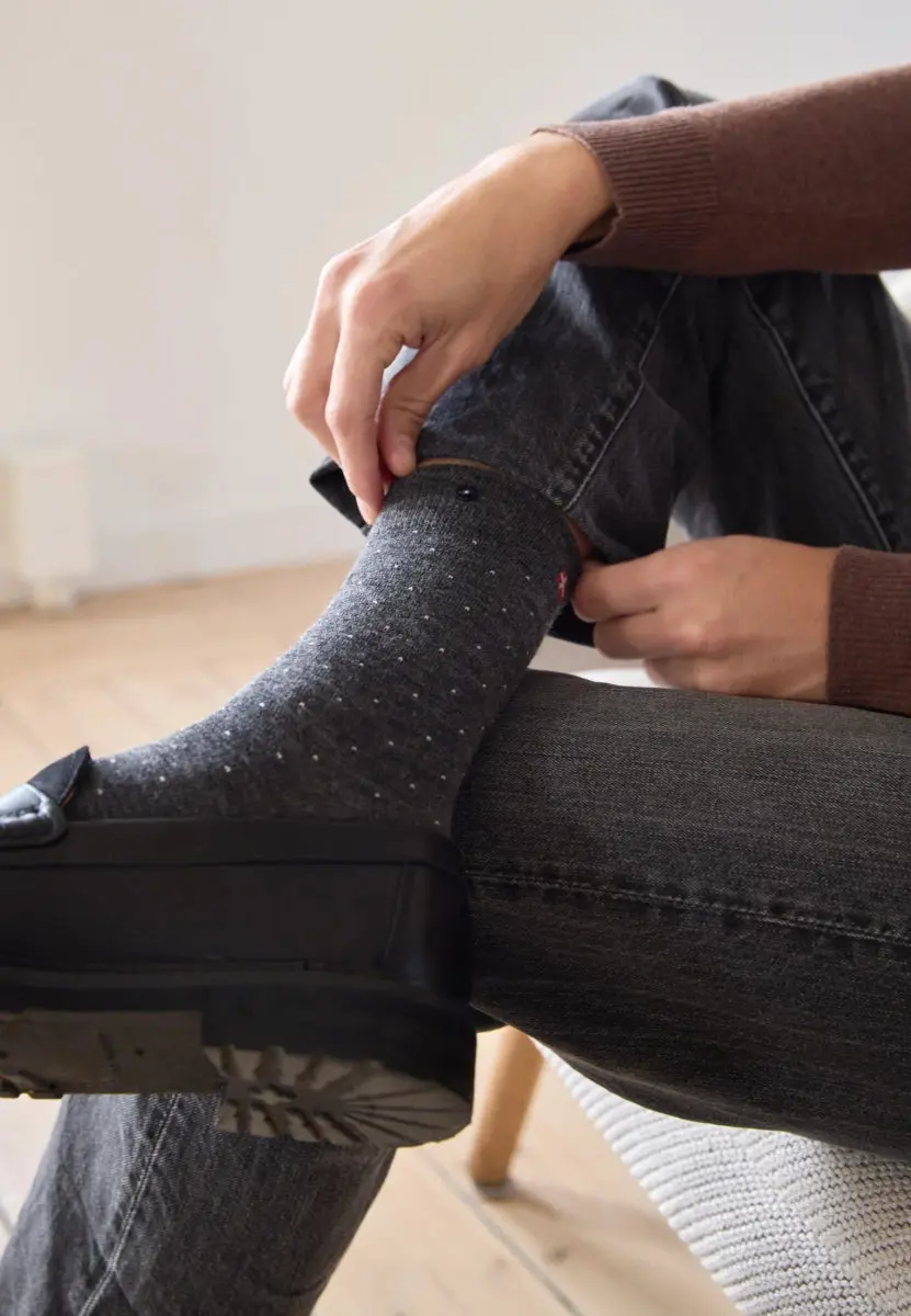 MERINO BUTTON STRØMPER - Image 16