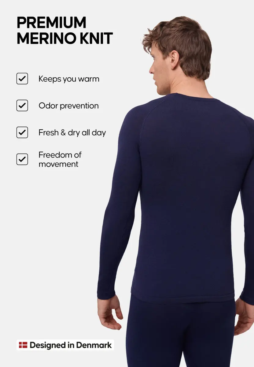 MERINOULD BASELAYER BLUSE TIL MÆND - Image 17