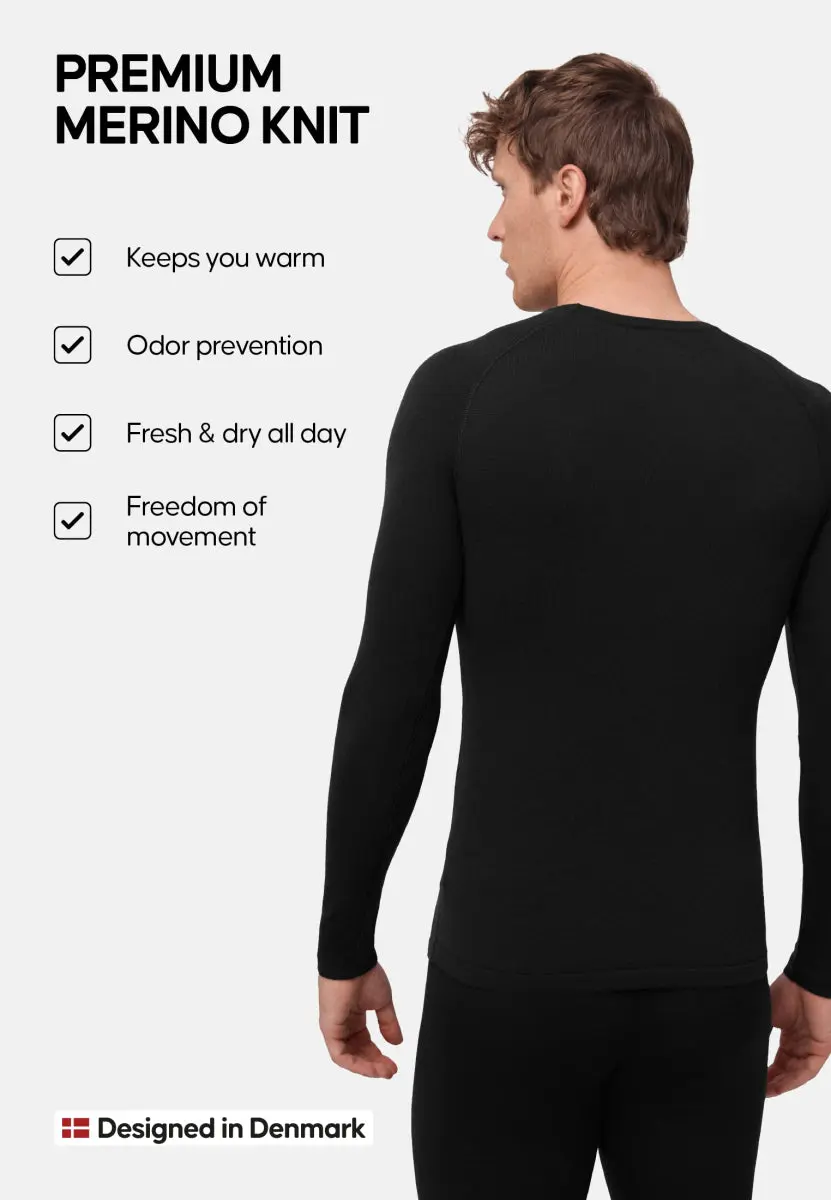MERINOULD BASELAYER BLUSE TIL MÆND - Image 2
