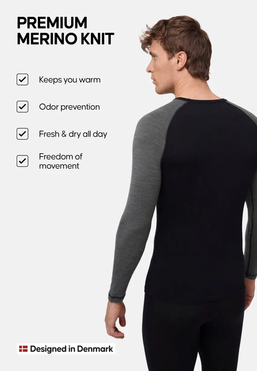 MERINOULD BASELAYER BLUSE TIL MÆND - Image 6