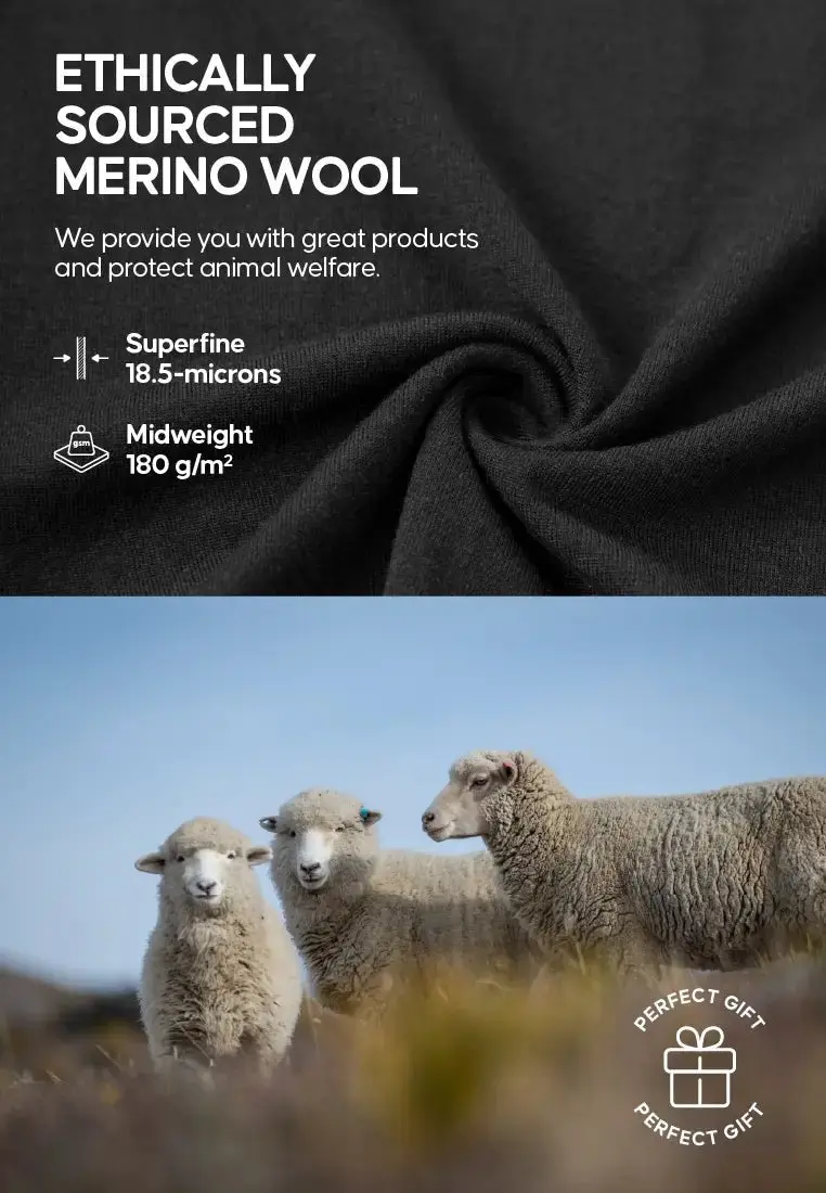 CORE MERINO HALF-ZIP SKIUNDERTØJSSÆT - Image 4
